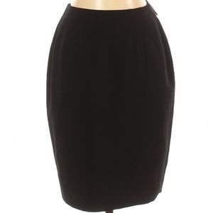 Valerie Stevens Petites, Vintage 90s From Hecht's. Black Pencil Skirt lined.